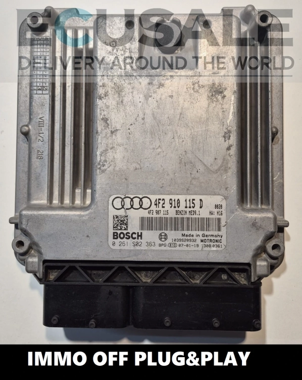 ECU CENTRALINA DE MOTORE  AUDI A6 S6 0261S02363 4F2910115D PLUG&amp;PLAY.webp
