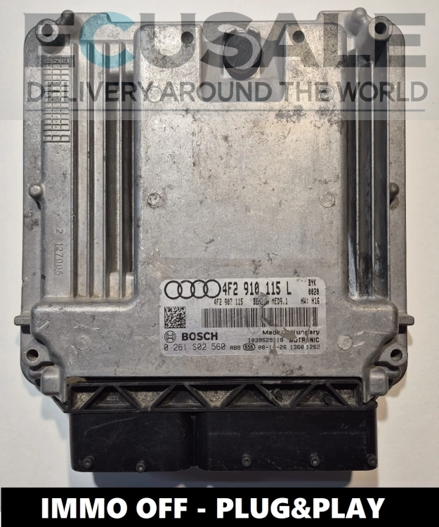 Calculateur moteur 0261S02560 4F2910115L 2.0 A6 S6 .webp