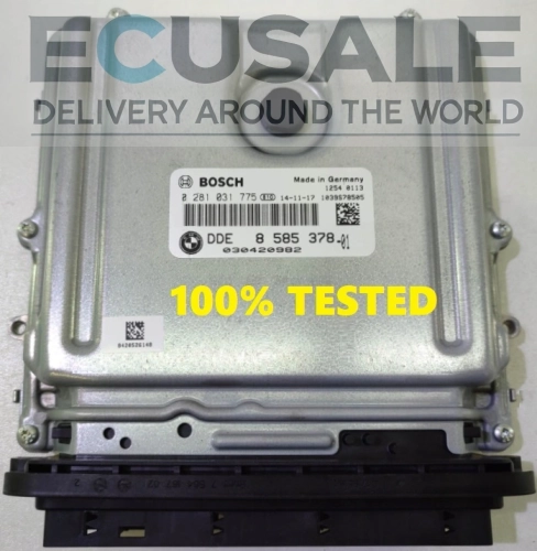 ECU sterownik silnik do BMW 5 2.0 diesel BMW DDE8585378 0281031775  DDE 8585378 -01 NAPRAWA