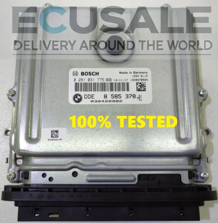 ECU sterownik silnik do BMW 5 2.0 diesel BMW DDE8585378 0281031775  DDE 8585378 -01 NAPRAWA