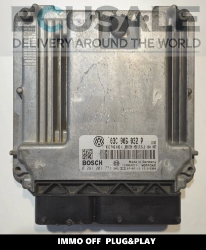 steuergerät VW GOLF V 0261201771 03C906032P  PLUG&amp;amp;amp;amp;amp;PLAY