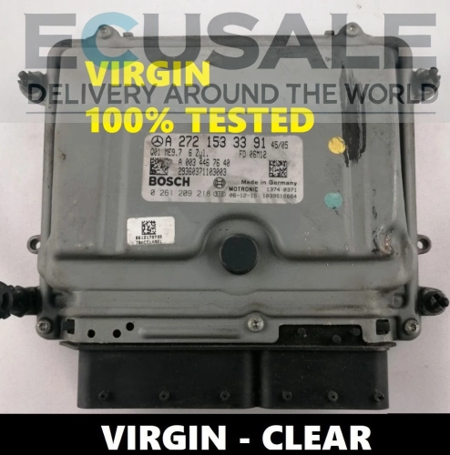 centralina do motor Mercedes ME9.7  A2721533391 0261209218