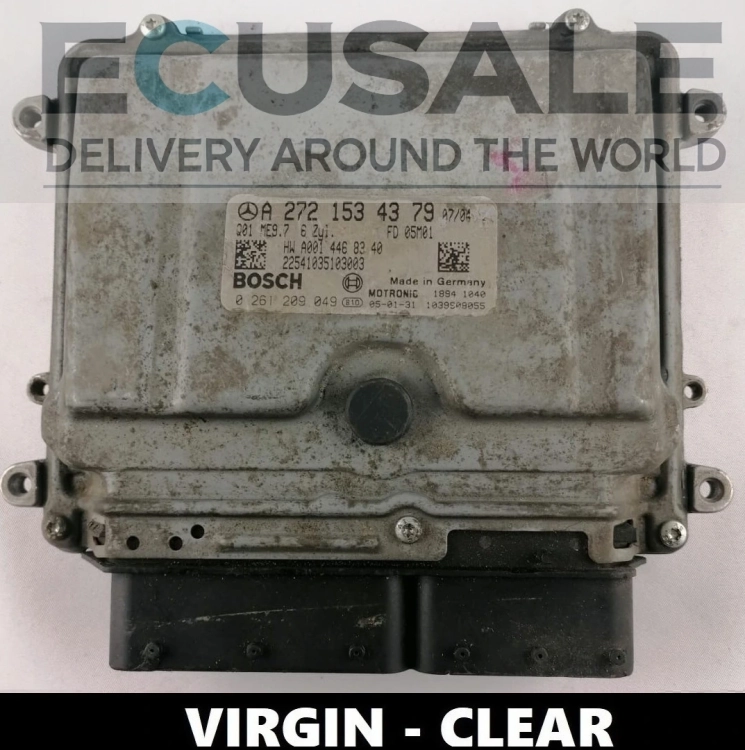 centralina do motor MERCEDES 0261209049 A2721534379