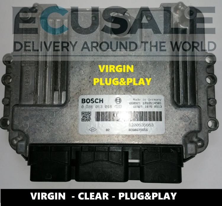 Bosch 0281013018 8200635663 – Motorsteuergerät 2.5 dCi VIRGIN