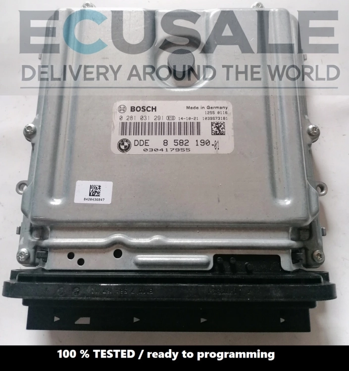 ecu BMW DDE8582190 0281031291 steuergerät