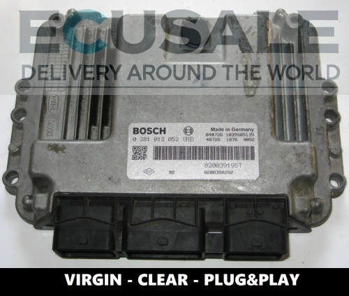 ECU 0281012052 8200391957 MASTER VIVARO TRAFIC MASCOT centralina