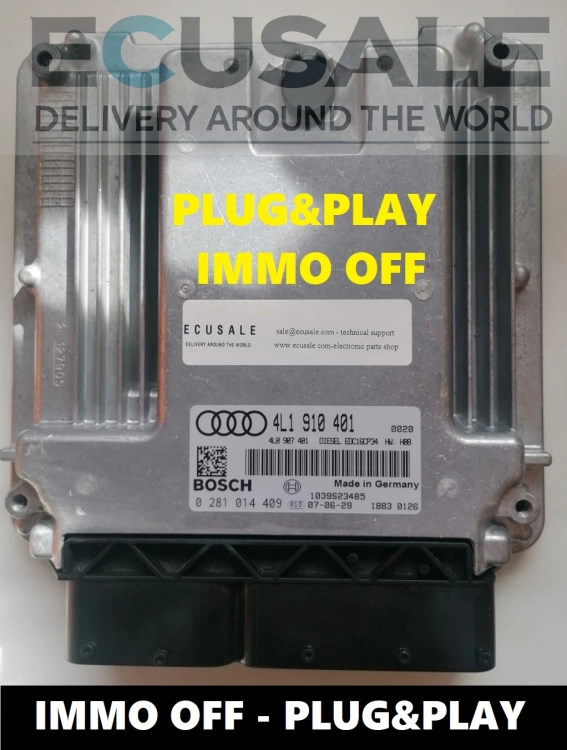 CENTRALINA AUDI Q7  0281014409  4L1910401