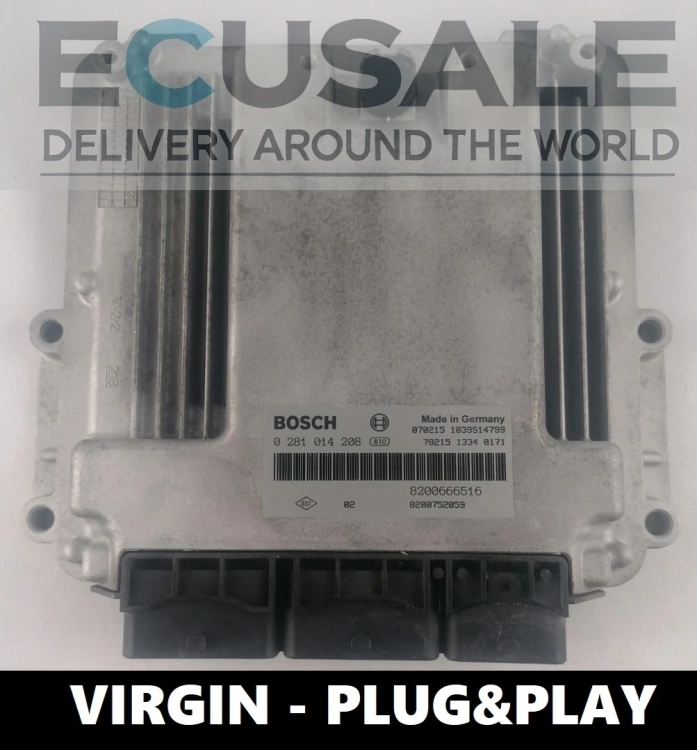 ecu 0281014208 8200666516 Renault Master 2.0 centralina
