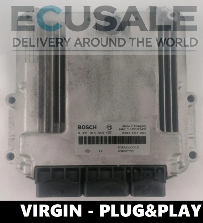 ECU  VIVARO 2.0 0281014648 8200666516 centralina