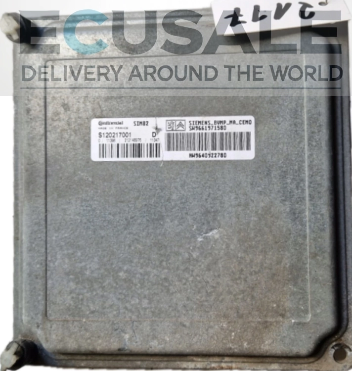 Gearbox controller for Peugeot 1007 S120217001D  .webp