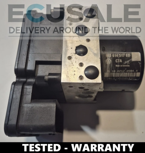 Bomba ABS 1K0614517ED com centralina ABS 1K0907379BM VW Skoda – vista geral