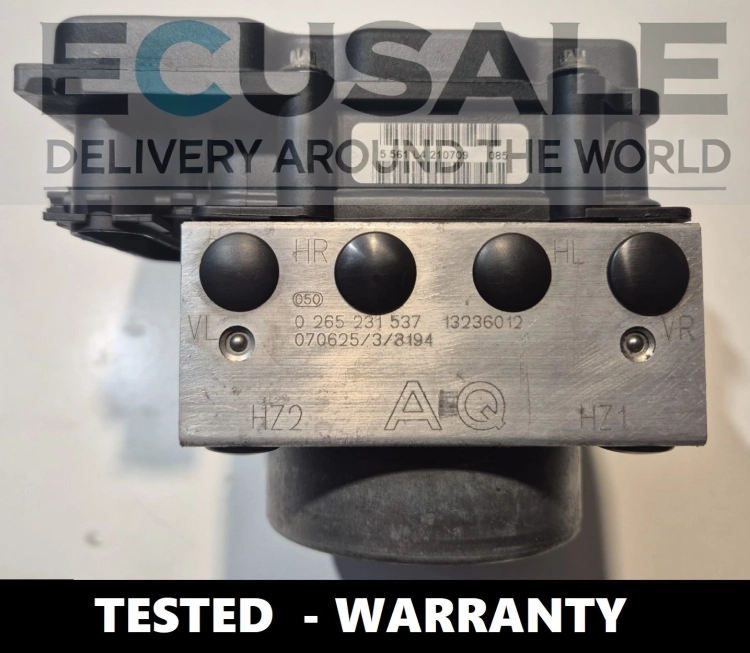 Complete ABS pump with control unit for Opel Corsa D – Bosch 0265231537 AQ, tested.webp