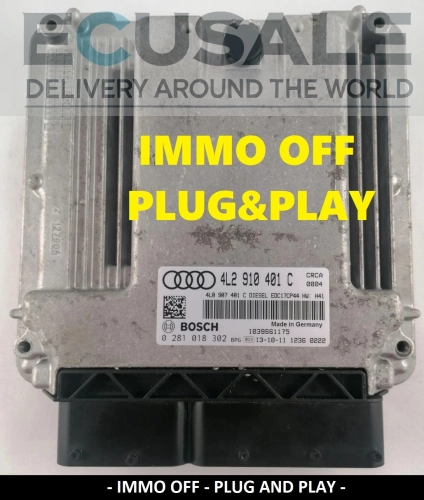 AUDI Q7 4L2910401C 0281018302 CENTRALINA
