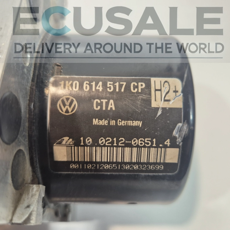 ABS-Pumpe 1K0614517CP 1K0907379BE – Modul mit Steuergerät 10021206514, Original VW Audi Seat Skoda