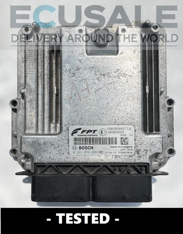 steuergerät ECU 0281039009 5802858897 Iveco Daily 2.3 Diesel Euro 6