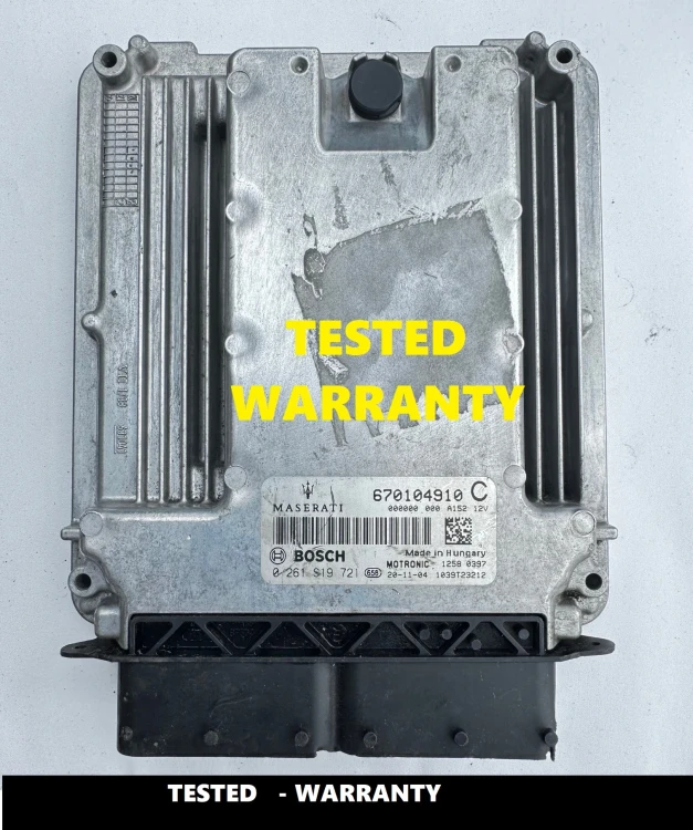 centralina motore Bosch Maserati 0261S19721  ECU
