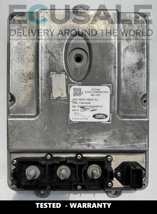 Módulo de bateria híbrida 48V K8D214B227AJ Land Rover mHEV