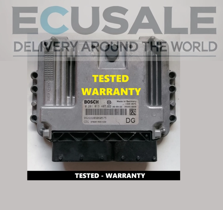 Foto della ECU Honda Civic 2.2 i-CTDi – centralina originale Bosch EDC16C31 con numero di serie 9S222209060575.
