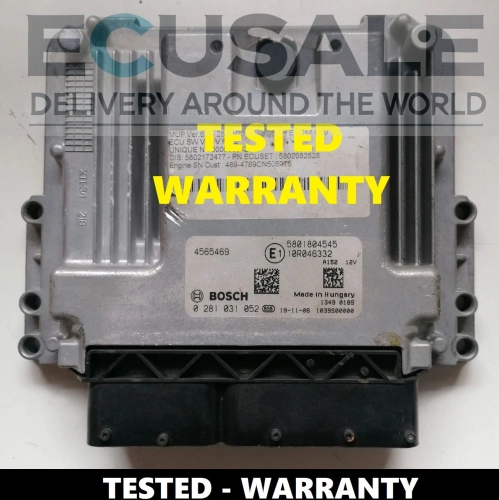 Foto della centralina motore Iveco Eurocargo / S-Way – Bosch 0281031052, modulo originale 5801804545.