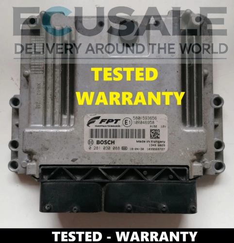 Foto della ECU Bosch 0281030088 per Iveco S-Way / Eurocargo – centralina 5801593656 testata e pronta per l'installazione