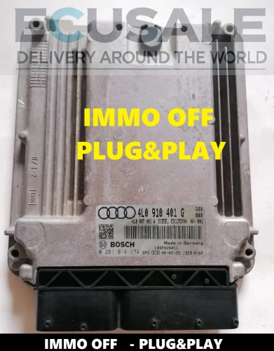 CENTRALINA DEL MOTORE AUDI Q7 0281014174 4L0910401G / 4L0907401A