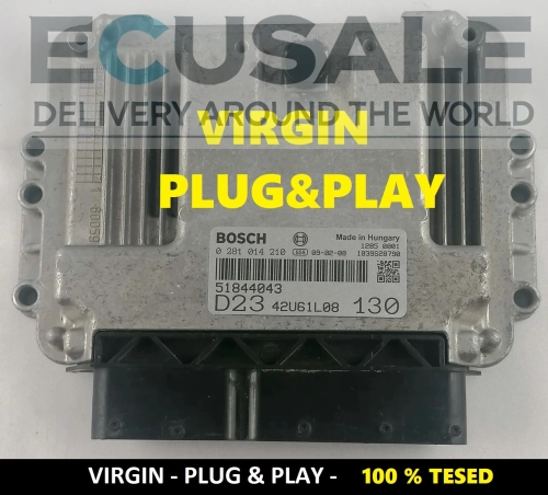 51844043 Ducato 2.3 ecu 0281014210 CENTRALINA DO MOTOR
