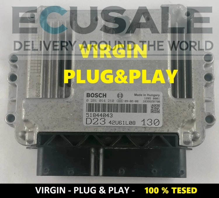51844043 Ducato 2.3 ecu 0281014210 CENTRALINA DO MOTOR