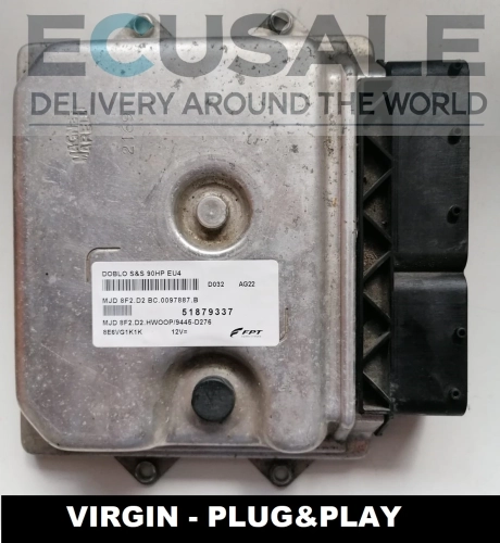 ecu fiata doblo 1.3  51879337 STEUERGERÄT