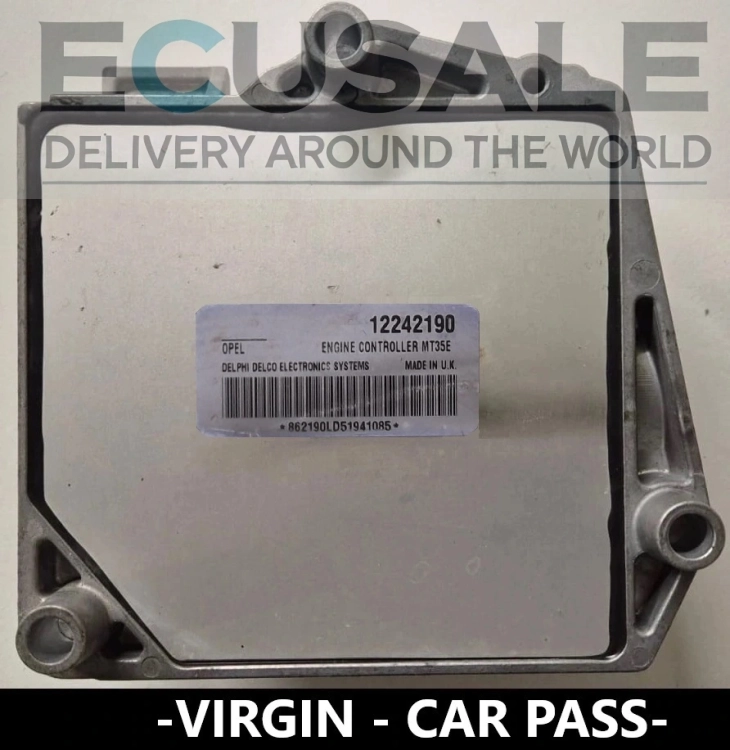 ecu 12242190 opel astra H Zafira B 1.6 16V STEUERGERÄT