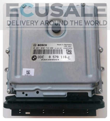 0281030746 / 8578116 centralina do motor BMW 3.0 diesel