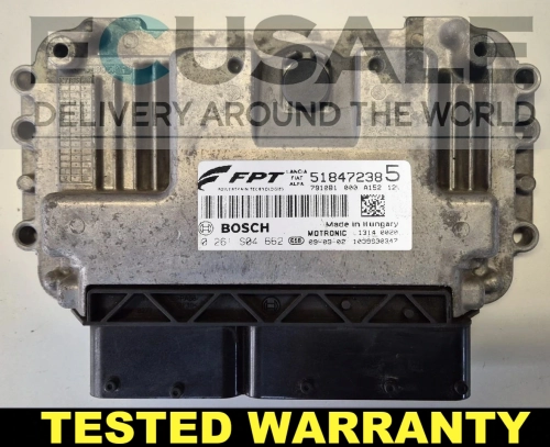 ecu 51847238 0261S04662 FIAT grande punto centralina do motor