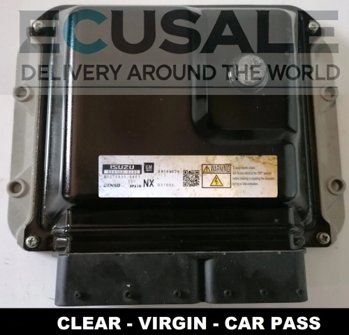 Centralina motore Opel 1.7 CDTI 98133029 898133-0290 MB275800-9801 – rinnovata Virgin + CarPass