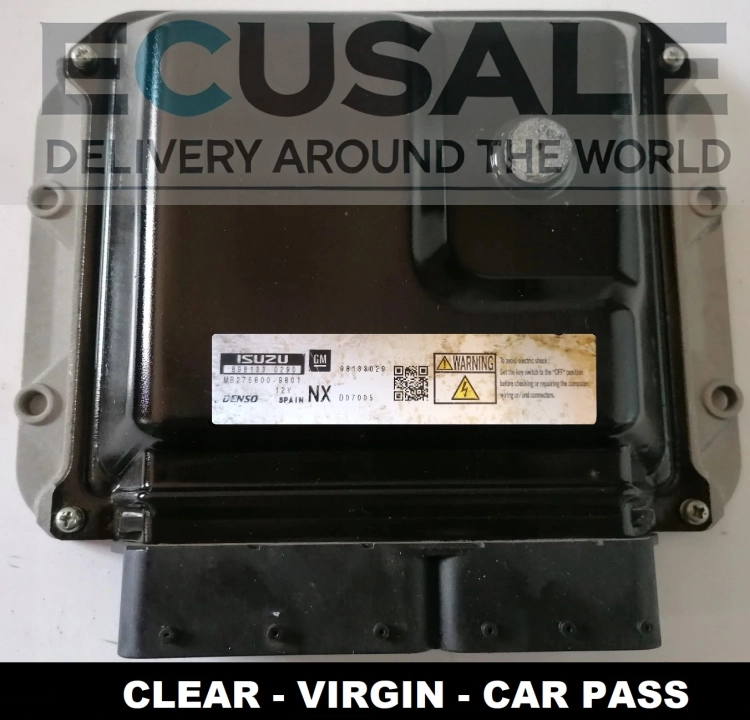 Motorsteuergerät Opel 1.7 CDTI 98133029 898133-0290 MB275800-9801 – renoviert Virgin + CarPass