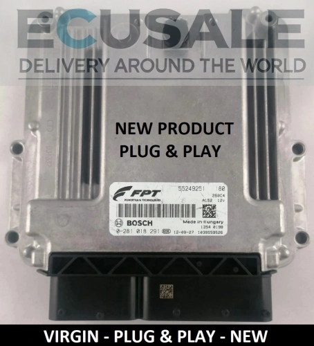 Nowy sterownik silnika ECU 55249251 / 0281018291 Bosch do Fiat Ducato, Peugeot Boxer, Citroën Jumper 3.0