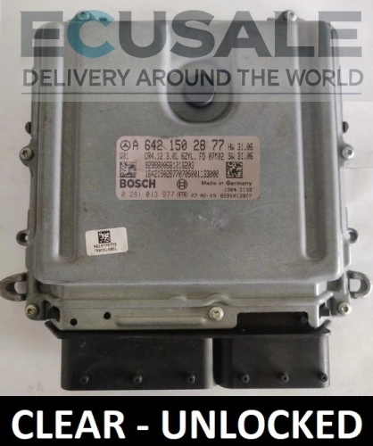 ecu Virgin A6421502877 0281013977 Mercedes 3.0 CDI OM642 centralina