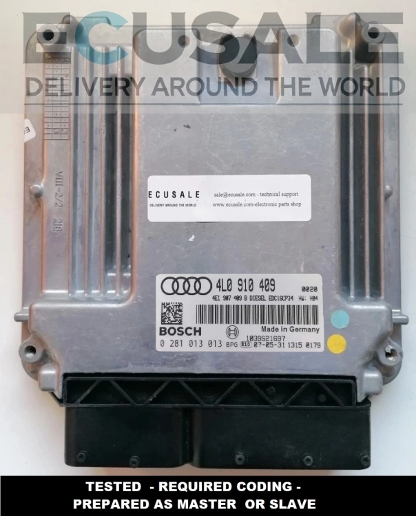 centralina do motor Audi Q7 4.2 0281013013