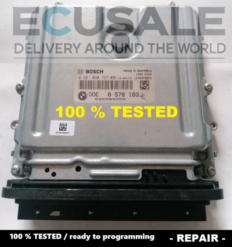 ECU BMW DDE8578183 Bosch 0281030767 steuergerät