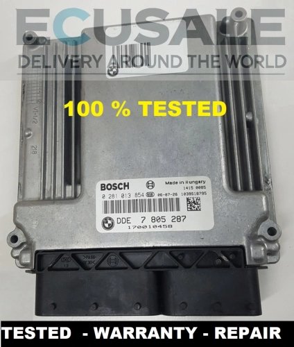ECU  BMW DDE7805287 Bosch 0281013854 – original ECU 335D 3.0 centralina