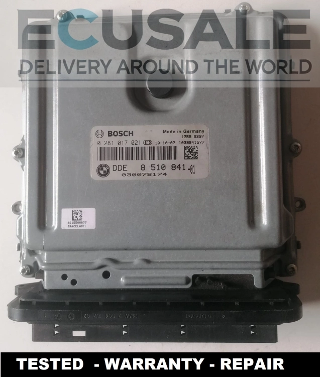 ecu BMW 3.0D DDE8510841 Bosch 0281017021 8510841 steuergerät