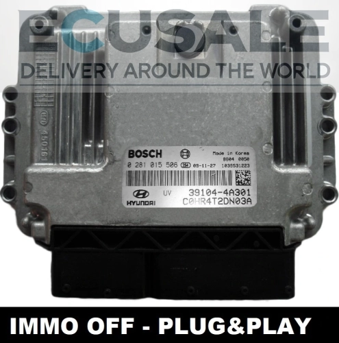 Sterownik silnika Bosch EDC16C39 0281015506 39104-4A301 do KIA Sportage 2.0 CRDi IMMO OFF