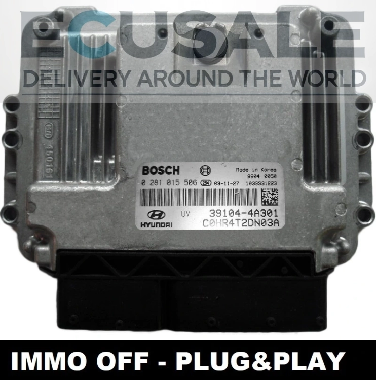 centralina motore Bosch EDC16C39 0281015506 39104-4A301 KIA Sportage 2.0 CRDi IMMO OFF
