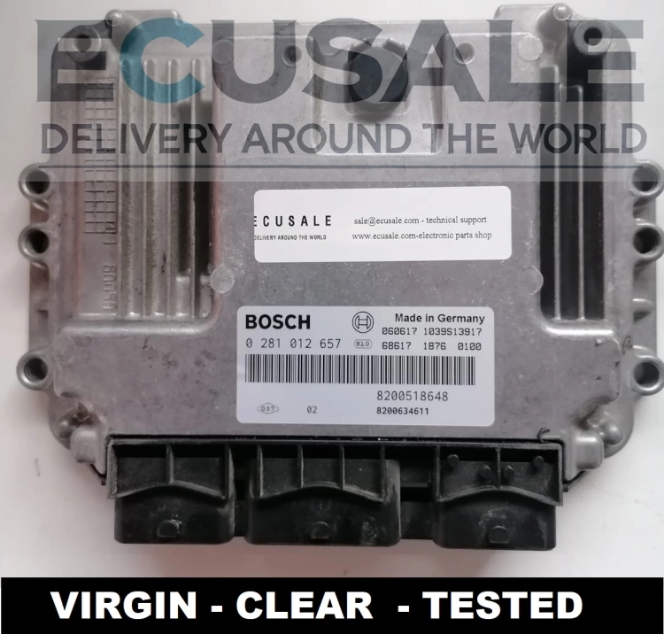 ECU 0281012657 8200518648 GRAND VITARA 1.9 steuergerät