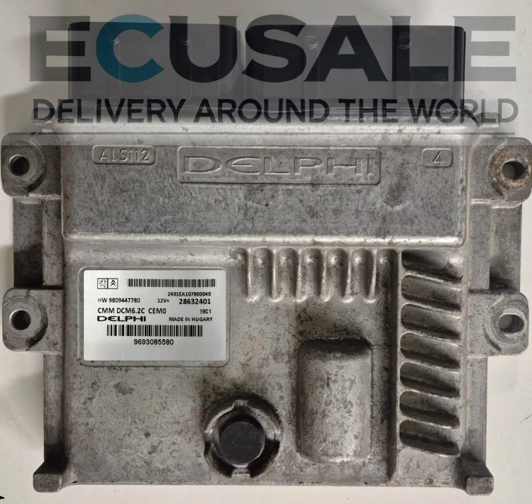 28632401 9693085580 centralina do motor DUCATO JUMPER BOXER 2.0 - HW9809447780 DCM6.2C