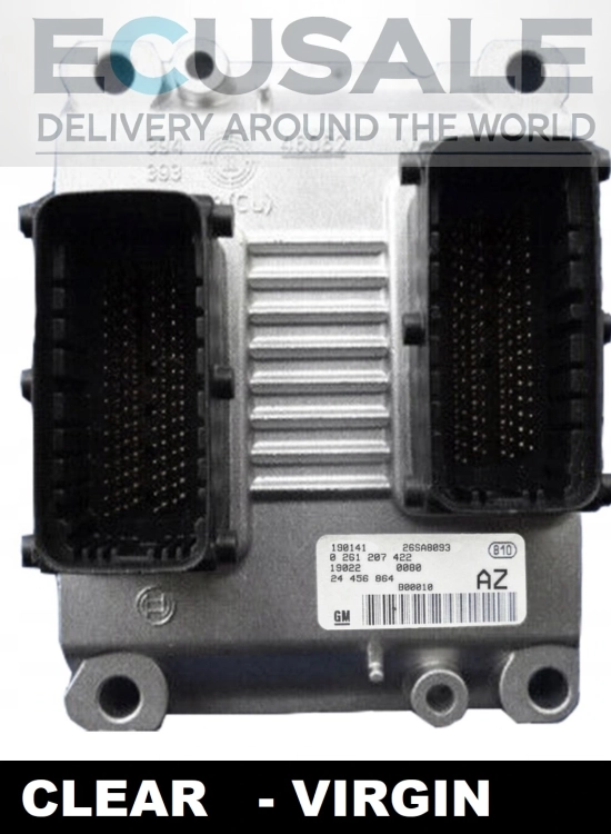 centralina do motor Opel Agila 1.0 0261207422 24456864 Bosch VIRGIN