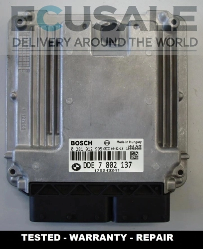 centralina motore BMW 0281012995 DDE7802137 3.0D E60 E61 X5 X6
