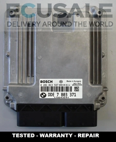 BMW 0281013597 7803371 centralina motore 3.0D E60 E61 X5 X6