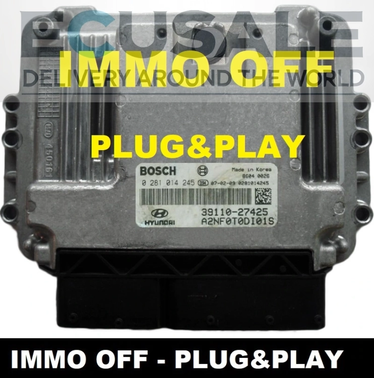 Motorsteuergerät Bosch 0281014245 (3911027425) nach IMMO-OFF-Modifikation, einbaufertig.