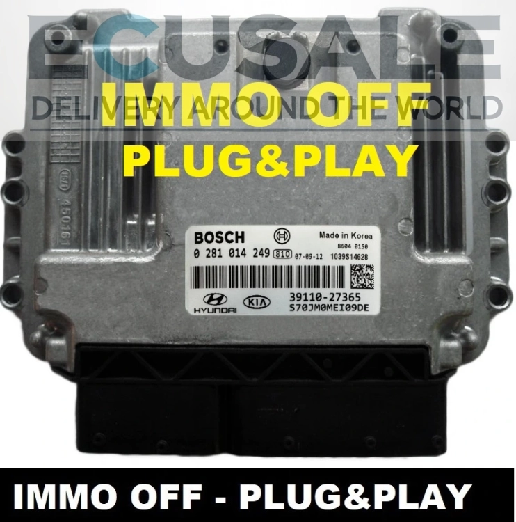 Motorsteuergerät Bosch 0281014249 (3911027365) nach IMMO-OFF-Modifikation, einbaufertig.
