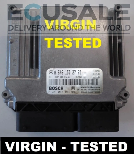steuergerät Mercedes Vito Viano 2.2 CDI VIRGIN 0281013453 A6461502778