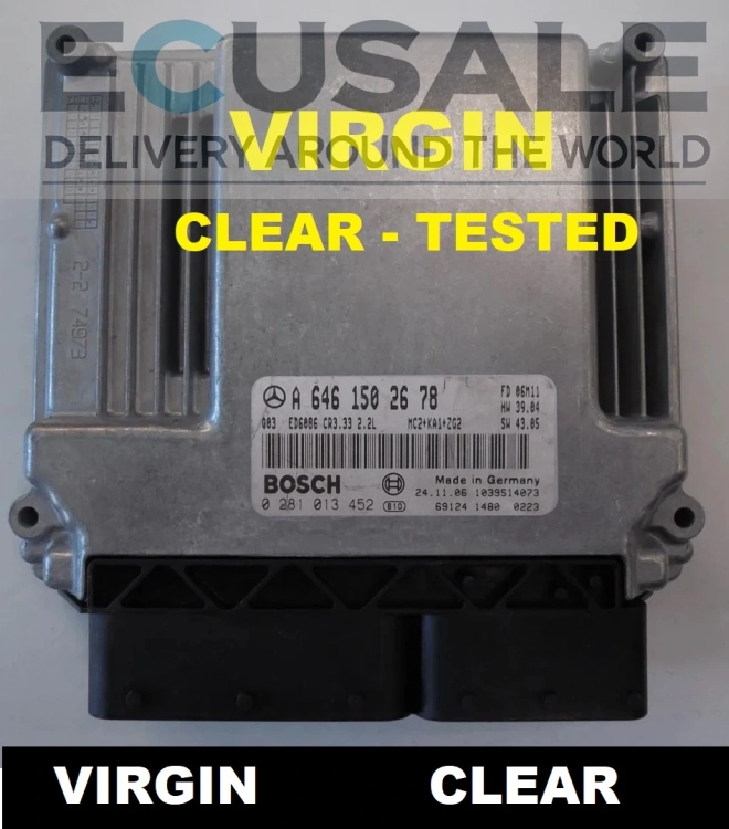 ECU Mercedes Vito Viano 2.2 CDI OM646 numer 0281013452 A6461502678